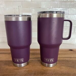 Set of 30oz Arctic Purple Yetis